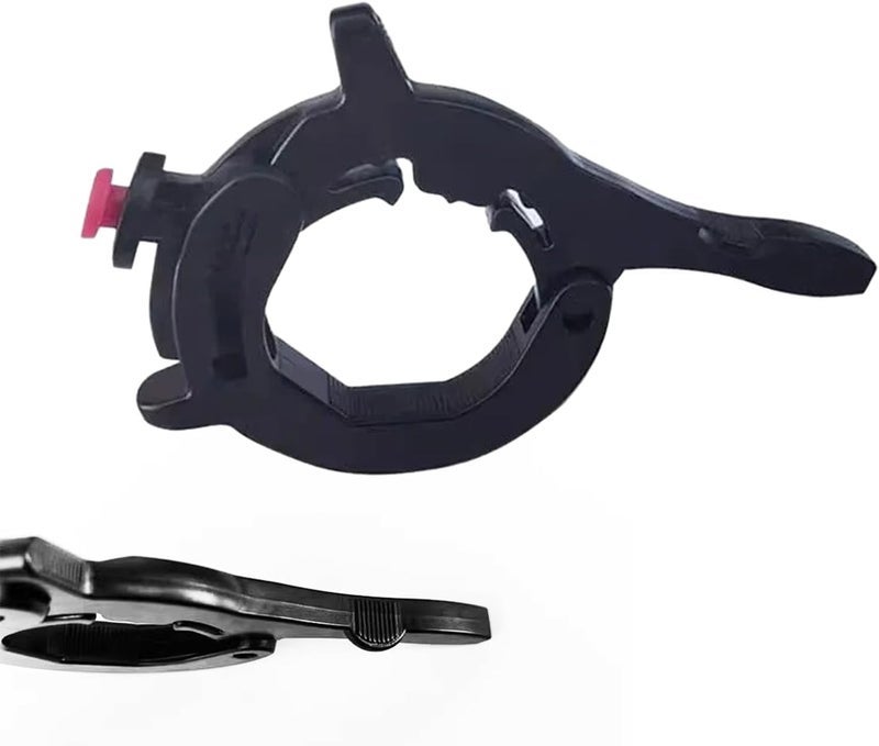 Jowxsx Black Throttle Cruise Control, Durable Motorcycle Cruise Control Throttle Clamp, User Friendly Installation Throttle Booster, Electric Vehicle Booster Accessories, Motorcycle Throttles Accessories - Image 1